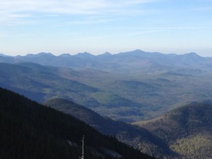 View from Whiteface Mountain